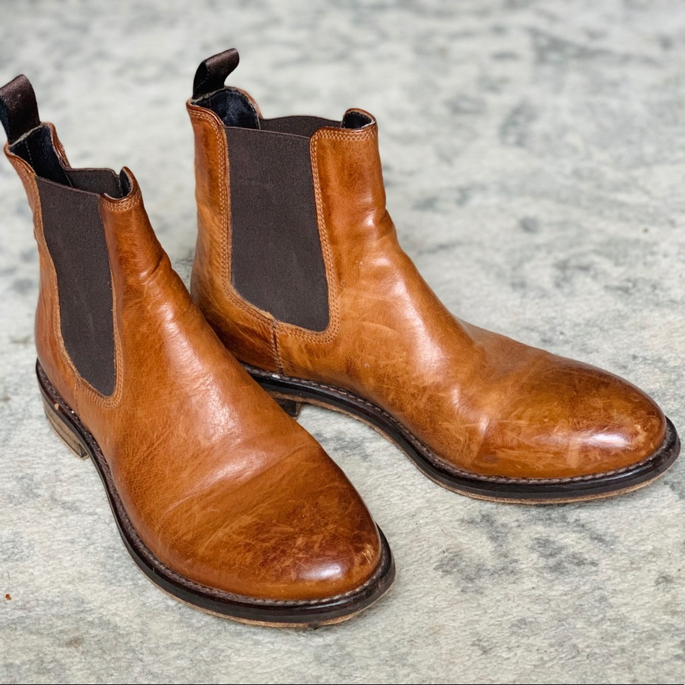 100% Italian Leather Chelsea Boot